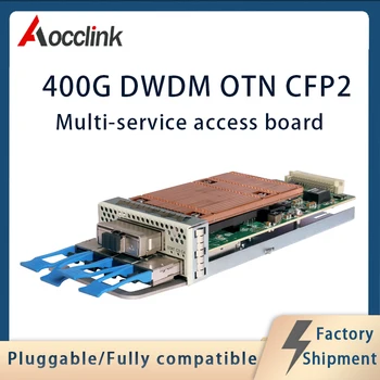 Транспондер с когерентным мультиплексированием данных QSFP28 CFP2 с частотой от 4x100 Гбит/с до 400 Гбит/с; мультисервисная плата OTU4/OTN; Для Cisco, JUNPER, Mellanox
