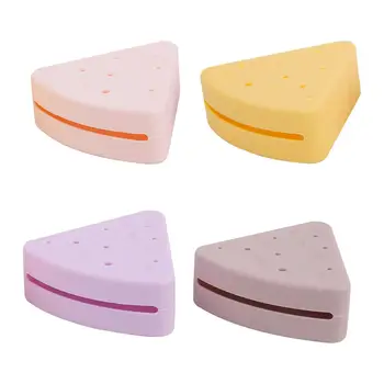 Треугольный держатель губки для макияжа, портативный моющийся ящик для хранения губки для макияжа