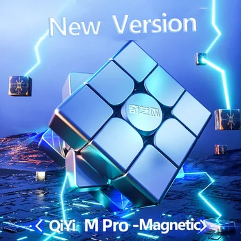 QiYi M Pro Модернизированный Магнитный 3x3 Соревновательный Специальный Плавный 3x3x3 Скоростной Магический Куб С Магнитным позиционированием 3x3 Cubo Magico Toys