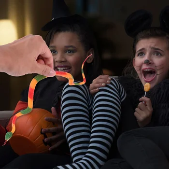 Фестиваль игрушек-имитаций Змей на Хэллоуин, реквизит для косплея, Искусственные Забавные игрушки