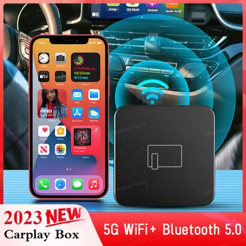 5G Bluetooth Автоматический Беспроводной Carplay для Mercedes Toyota BMW Audi Mazda Citroen Land Rover Buick Volkswage Ford Opel IOS15 AI Box
