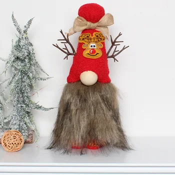 Безликая Кукла Стоящая Кукла БУ Осенняя Тыква Рождественская Кукла Рождественские Украшения Рождественский Санта Клаус Домашний Декор Navidad Gnome