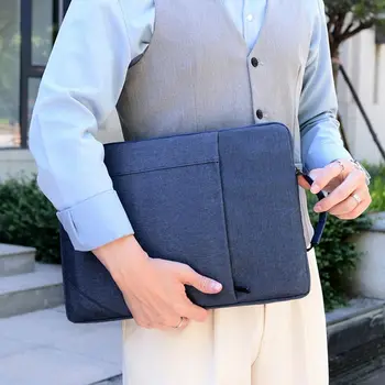Сумки для планшетных ПК с несколькими отделениями Бизнес-упаковка для ноутбука Защитная сумка для ноутбука Офисная сумка для документов Мужские портфели