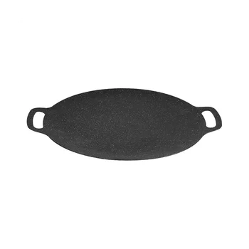 Форма для запекания на гриле С антипригарным покрытием Формы для выпечки на открытом воздухе Кухонные инструменты для кемпинга Черный 33 см
