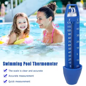 Практичный плавающий Термометр для бассейна, Многофункциональный Прочный Измеритель температуры прудов в спа-джакузи