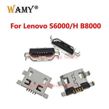 10-20 штук USB зарядное устройство Док-Станция Usb Разъем Для Зарядки Порты и Разъемы Разъем Для Lenovo S6000-F S6000-H B8000 S6000 Замена
