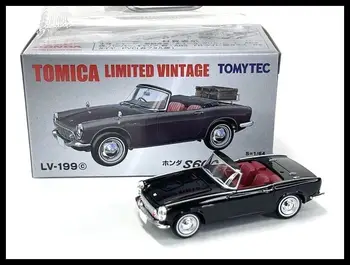 Tomica Limited Vintage NEO LV-199c S600 с открытым верхом черный 1/64 TOMYTE, отлитая под давлением модель автомобиля, коллекция игрушек для хобби ограниченной серии
