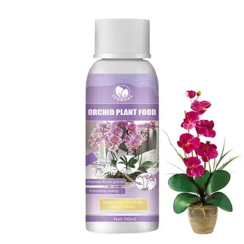 Жидкое удобрение для орхидей, средство для быстрого укоренения растений, усилитель роста комнатных растений, Органическое удобрение, улучшающее рост почвы