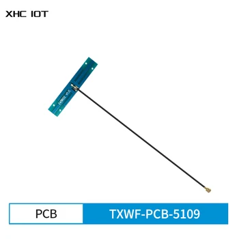 10ШТ Всенаправленная Антенна 2,4 ГГц 5,8 ГГц Печатная Плата 2dBi 50 Сопротивление Rf 1,13 2 Вт Интерфейс IPEX-1 XHCIOT TXWF-PCB-5109