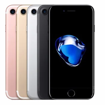 Apple iPhone 7 Четырехъядерный 4G LTE Подержанный мобильный телефон 32 ГБ / 128 ГБ ROM 4,7 