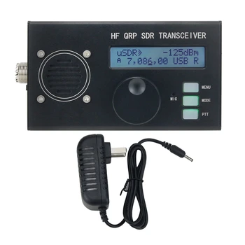 КВ-трансивер USDX QCX-SSB QRP SDR-Трансивер 8-Полосный 5 Вт DSP SDR-Радио Встроенный Аккумулятор Динамик Микрофон