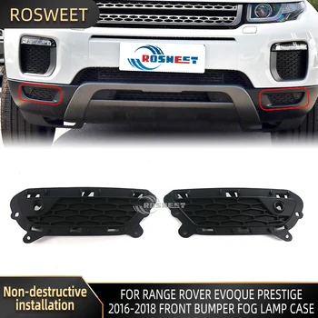 Для Range Rover Evoque Prestige 2016-2018 Передний Бампер Противотуманные Фары Рамка Крышка Отделка Автомобильные Аксессуары