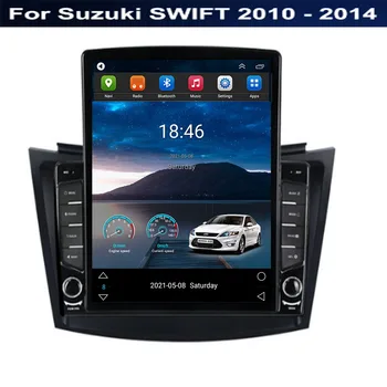 Автомагнитола Tesla Type для Suzuki SWIFT 2010-2016 Восьмиядерный автомобильный DVD-плеер Android с GPS-навигацией, Беспалубная автомобильная стереосистема