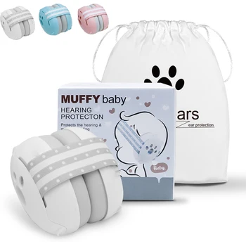 Защитные наушники для младенцев и малышей, наушники с шумоподавлением, удобные детские наушники от повреждения слуха