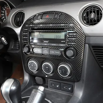 Компакт-диск с центральным управлением и кнопкой кондиционирования воздуха, Накладка на рамку Mazda MX-5 2009-2015 Автомобильные Аксессуары