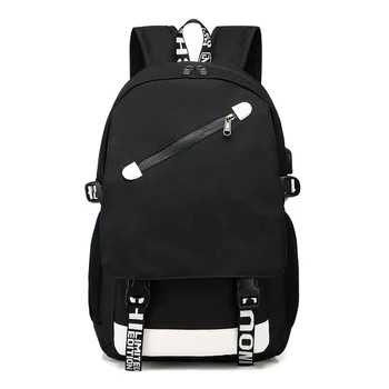 Новые детские школьные рюкзаки, студенческая светящаяся анимация, USB-переходник для зарядки, высокие сумки, подростковый противоугонный рюкзак
