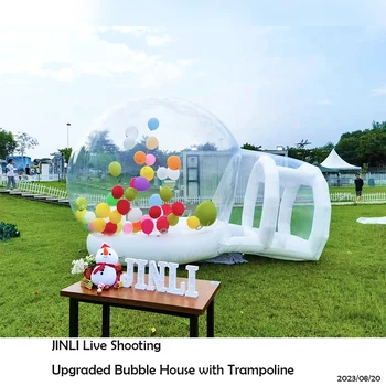 Детский игровой замок Надувной Воздушный шар Дом-пузырь с воздуходувкой Батут Бесплатная Доставка Садовый Надувной Дом-пузырь