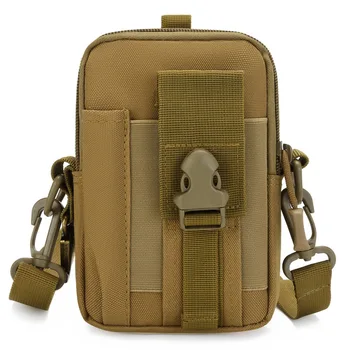 Уличные мужские и женские сумки для мобильных телефонов, тактическая сумка на одно плечо, камуфляжная многофункциональная поясная сумка, сумка через плечо