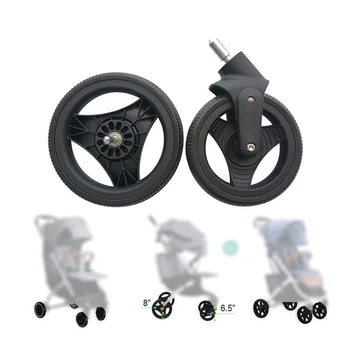 Колеса для коляски Yoya Plus Max, аксессуары для колясок, передние и задние колеса также подходят для Yoya Plus 2020, Pro, Dearest