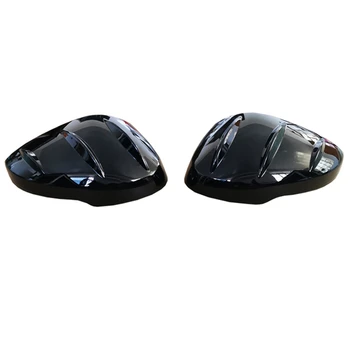 1 пара ярких черных АБС-накладок на зеркала заднего вида для Honda-Civic 11TH Gen 2022 Автомобильные рожки в виде ракушки