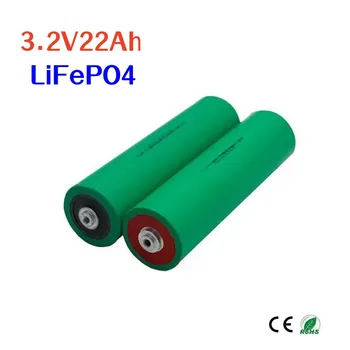 2шт литий-железо-фосфатная батарея 3,2 В 22Ач 46160 Высокой емкости LiFePO4 аккумулятор для электромобиля солнечный уличный фонарь