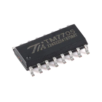 Оригинальный подлинный TM7705 (узкий корпус) SOP-16-150mil 16-битный аналого-цифровой преобразователь микросхемы аналого-цифрового преобразования