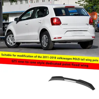 Подходит для модификации заднего крыла Volkswagen POLO 2011-2018 годов выпуска polo GTI в индивидуальном стиле, специально окрашенного неподвижным крылом
