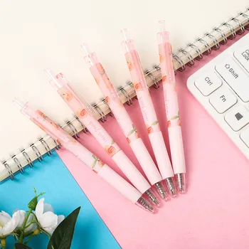 Симпатичная розово-персиковая карбоновая ручка Bullet Neutral для студентов