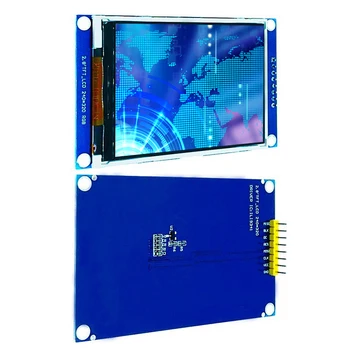 Заводской оригинал Большим спросом пользуется 2,8-дюймовый 4-проводной SPI Последовательный Экран TFT LCD Синего цвета Без Сенсорного модуля 8-Контактный IC ILI9341 HD 240*320