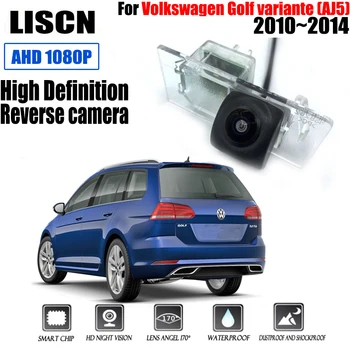 Автомобильная камера заднего вида HD ночного видения для Volkswagen Golf Variante AJ5 2010 - 2014 Камера заднего вида Камера номерного знака