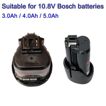 Подходит для Bosch 10,8 В 3000/4000/5000 мАч 2 607 336 013 2 607 336 014 2 607 336 333 Аккумуляторы для электроинструментов