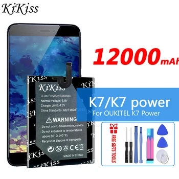 Аккумулятор большой емкости KiKiss 12000 мАч для OUKITEL K7 Power K7Power высококачественные аккумуляторы