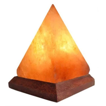 USB светодиодная пирамидальная лампа из соляного хрусталя, хрустальная декоративная лампа, атмосферная лампа Atmosphere