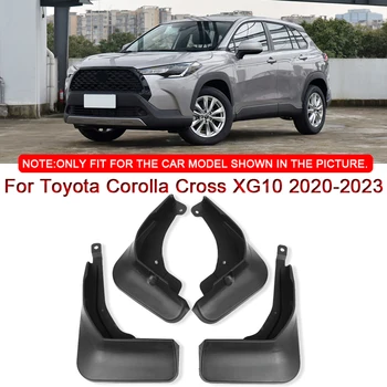 Автомобильные Брызговики Брызговики Для Укладки Автомобилей Toyota Corolla Cross XG10 2020-2023 Брызговики Переднее Заднее Крыло Аксессуары