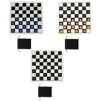 Международный шахматный набор, Выцветающий Цвет, Легкий вес, Пластиковая шахматная доска небольшого объема, Маленький Пластиковый Шахматный набор PS для путешествий