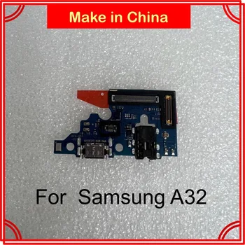 Оригинальная новая плата зарядного устройства PCB для Samsung A32 Разъем USB-порта док-станция для зарядки платы Гибкий кабель