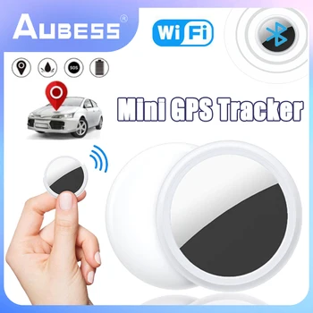 Мини GPS Трекер Bluetooth Совместимый Умный Локатор Air Tag Защита От Потери Ключей Устройства Pet Kids Finder Для Apple Airtag Аксессуары