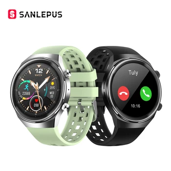 2022 SANLEPUS QS8 НОВЫЕ Смарт-Часы С Циферблатом Для Звонков Мужчин И Женщин, Водонепроницаемые Смарт-Часы, Фитнес-Браслет Для Android Huawei Apple
