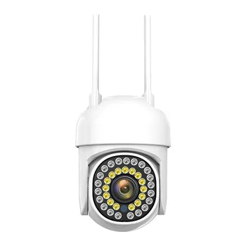Приложение 2MP 1080P V380 Полноцветная IP-купольная камера AI Humanoid Detection Наружная водонепроницаемая домашняя охрана CCTV Домофон Радионяня