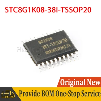 2шт STC8G1K08 STC8G1K08-38I-TSSOP20 STC8G1K08-38I SMD Новый и оригинальный чипсет IC