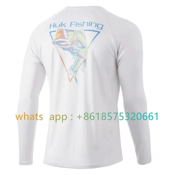 Детская Рыболовная футболка Pro Team Fishing Shirt Crewneck, Летняя Рубашка С Длинными рукавами, Дышащая Уличная Одежда Для рыбалки, Защита От Ультрафиолета