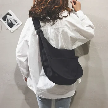 Японская холщовая сумка корейская ulzzang студенческая через плечо литературный поклонник mailman ins с перекинутой муфтой