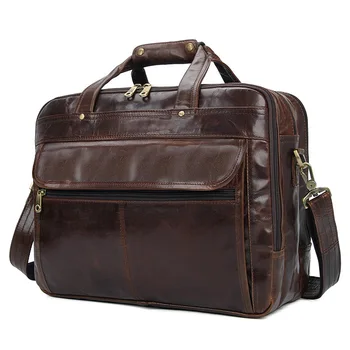 Роскошный мужской портфель известного бренда, сумка для ноутбука из натуральной кожи для деловых поездок, мужская официальная сумка