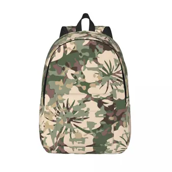 Рюкзак для ноутбука, уникальная школьная сумка с гавайским камуфляжным рисунком Aloha, прочный студенческий рюкзак для мальчиков и девочек, дорожная сумка