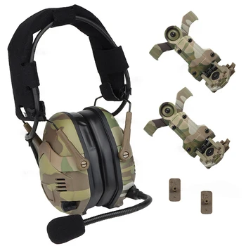 Шумоподавляющая Тактическая Bluetooth-гарнитура OPS Core ARC, шлем Wendy M-LOK, Охотничья Настройка стрельбы, Наушники с шумоподавлением