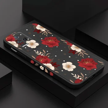 Великолепный Сафлоровый Чехол Для Телефона Xiaomi Poco M5S X5 F4 X4 M4 F3 X3 M3 F2 X2 Pro C40 4G 5G GT Жидкий Силиконовый Чехол