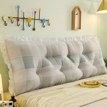 Модная Прямоугольная подушка Татами с изголовьем, подушка для сна, Подушка для шеи, тела, Прикроватная подушка, Большой валик для поддержки спинки.