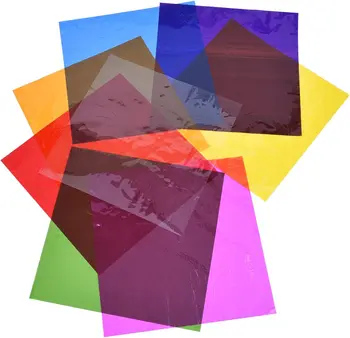 120ШТ Целлофановая пластиковая пленка Красочная Подарочная упаковка для конфет Целлофановая упаковка СДЕЛАЙ сам для украшения декоративно-прикладного искусства