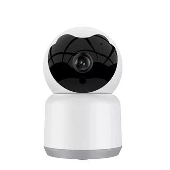 IP-камера Tuya, беспроводная камера наблюдения Wi-Fi, Камера безопасности Google с автоматическим отслеживанием-US Plug